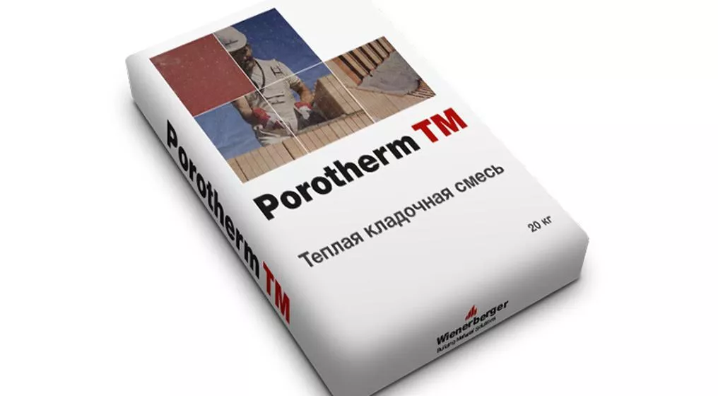 Тёплая кладочная смесь Porotherm TM