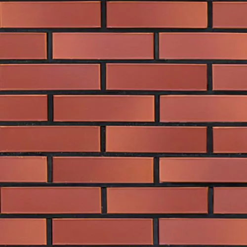 Кирпич керамический облицовочный КРАСНАЯ ГВАРДИЯ Бордо Винный PREMIUM 0,9НФ - Тёплая Керамика - Изображение