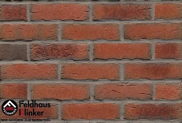 Клинкерная фасадная плитка R698NF14 sintra terracotta bario, поверхность ручная формовка  240х9х71 м - Тёплая Керамика - Изображение 2