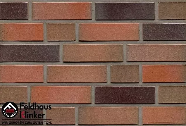 Клинкерный кирпич Feldhaus Klinker K350NF "lava maris liso" 240х115х71 мм - Тёплая Керамика - Изображение 1