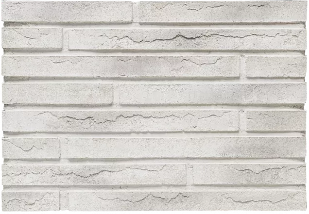 Облицовочный кирпич Brickwell Traditional Ультрабелый с патиной 1NF 440х50х105 мм - Тёплая Керамика - Изображение