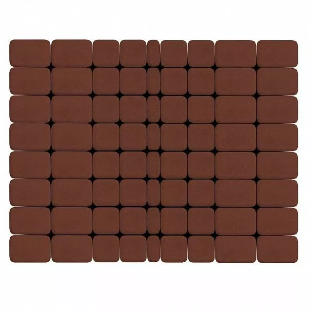 Брусчатка Классико, Винный, h=60 мм - Тёплая Керамика - Изображение 7