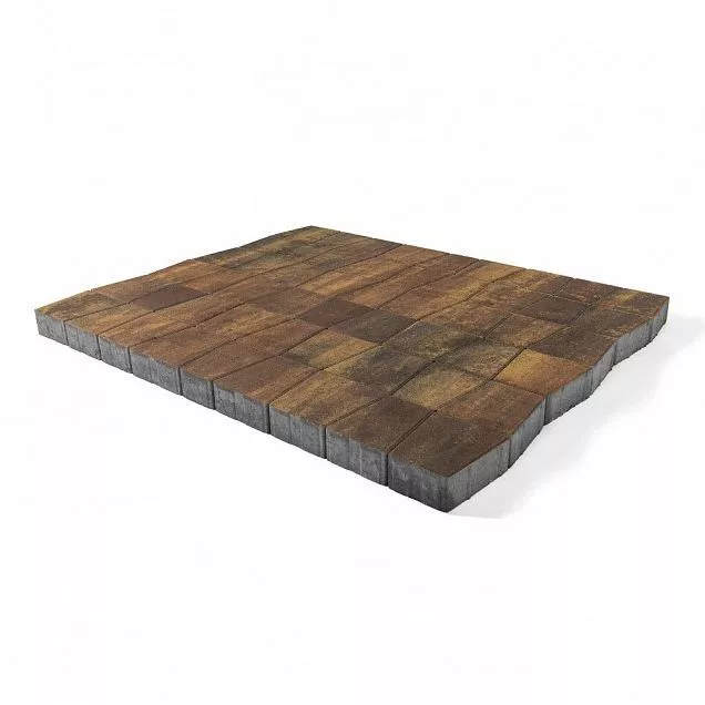 Бетонная брусчатка Старый город "Веймар", Color Mix "Мальва", h=60 мм - Тёплая Керамика - Изображение 4