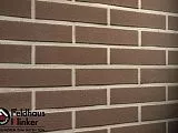 Клинкерная плитка R500DF9 "geo liso", темно-коричневая с оттенками, гладкая 240х9х52 мм - Тёплая Керамика - Изображение 3