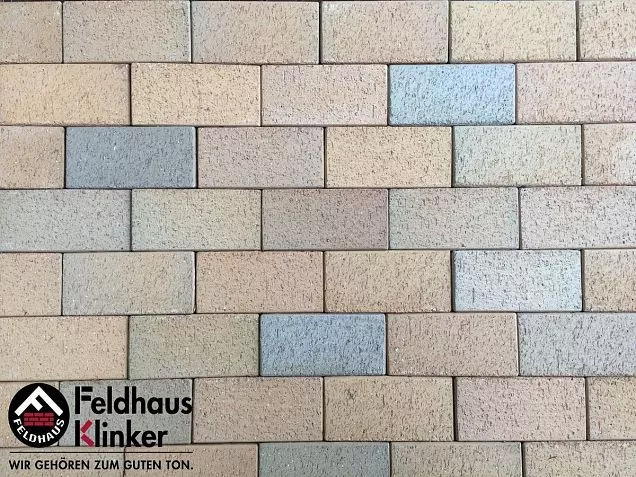 Тротуарная плитка Feldhaus Klinker P203SKF areno trigo 200x100x40 мм - Тёплая Керамика - Изображение 1