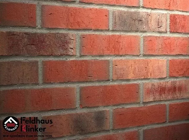 Клинкерный кирпич Feldhaus Klinker K752NF "vascu ardor carbo" 240х115х71 мм - Тёплая Керамика - Изображение 1