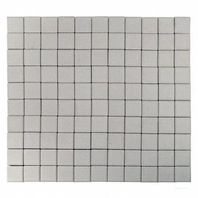 Бетонная брусчатка Лувр, Белый - Тёплая Керамика - Изображение 2