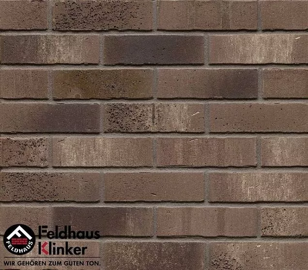 Клинкерный кирпич Feldhaus Klinker K775NF "vascu marengo antrablanca" 240х115х71 мм - Тёплая Керамика - Изображение 3