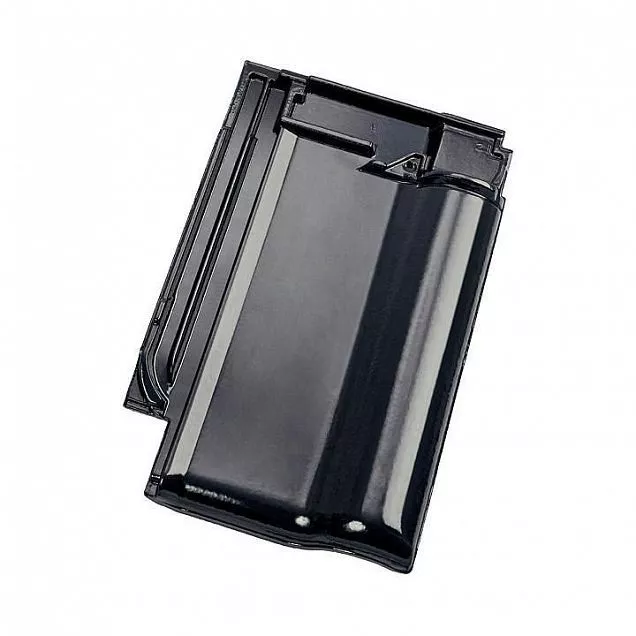 Керамическая черепица Koramic Alegra 10 Volcano Black - Тёплая Керамика - Изображение 1