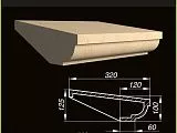 Подоконник АС ПД10-6+200 - Тёплая Керамика - Изображение 2