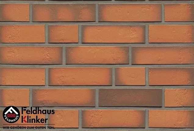 Клинкерная фасадная плитка R718NF14 accudo terracotta vivo 240х14х71 мм - Тёплая Керамика - Изображение 2
