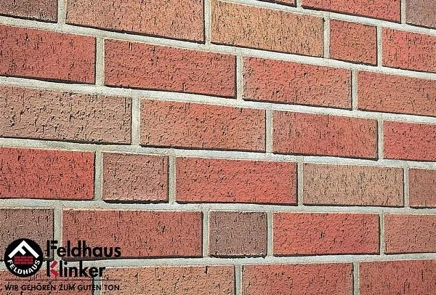 Клинкерный кирпич Feldhaus Klinker K301NF* "lava rugo" 240х115х71 мм - Тёплая Керамика - Изображение 3