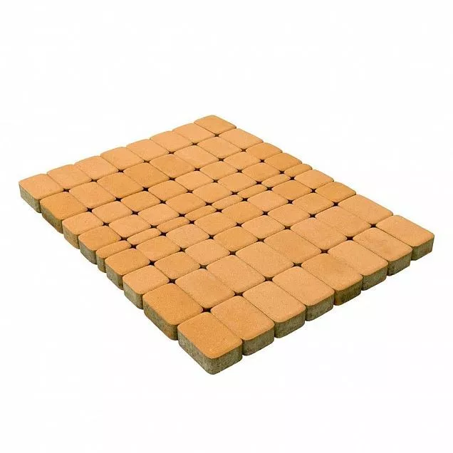 Брусчатка Классико, Медовый, h=60 мм - Тёплая Керамика - Изображение 1