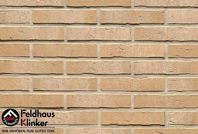 Клинкерная фасадная плитка R733DF14 vascu crema pandra 240х14х52 мм - Тёплая Керамика - Изображение 2