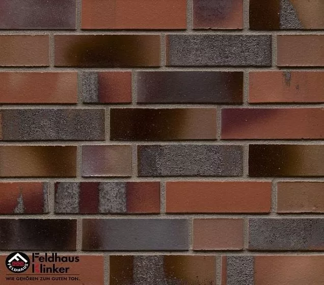 Клинкерный кирпич Feldhaus Klinker K570NF* carbona ardo coloratus  240х115х71 мм - Тёплая Керамика - Изображение 1