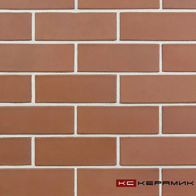 Кирпич печной керамический КС-Керамик Терракот, 1НФ - Тёплая Керамика - Изображение