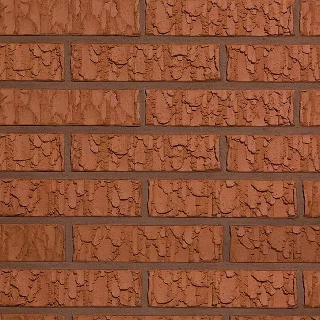 Кирпич лицевой TERCA Red Vulcano кора (FAT) 250x85x65 мм - Тёплая Керамика - Изображение 1