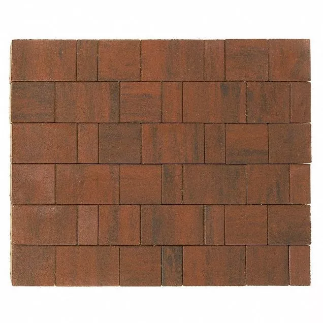 Бетонная брусчатка Старый город "Ландхаус", Color Mix "Закат", h=60 мм - Тёплая Керамика - Изображение 8