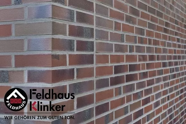 Клинкерный кирпич Feldhaus Klinker K560DF carbona ardodr colori 240х115х52 мм - Тёплая Керамика - Изображение 4