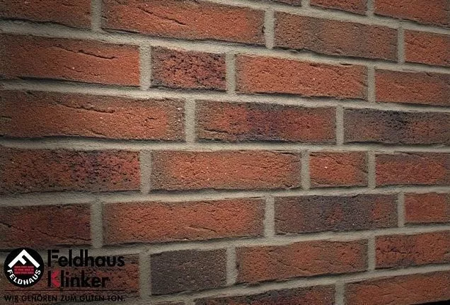 Клинкерная фасадная плитка R687NF14 sintra terracotta linguro, поверхность ручная формовка 240х14х71 - Тёплая Керамика - Изображение 1