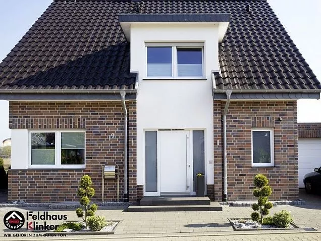 Клинкерный кирпич Feldhaus Klinker K350NF "lava maris liso" 240х115х71 мм - Тёплая Керамика - Изображение 4