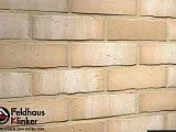 Клинкерный кирпич Feldhaus Klinker K741NF90  "vascu crema wasserstrich" 240х90х71 мм - Тёплая Керамика - Изображение 2