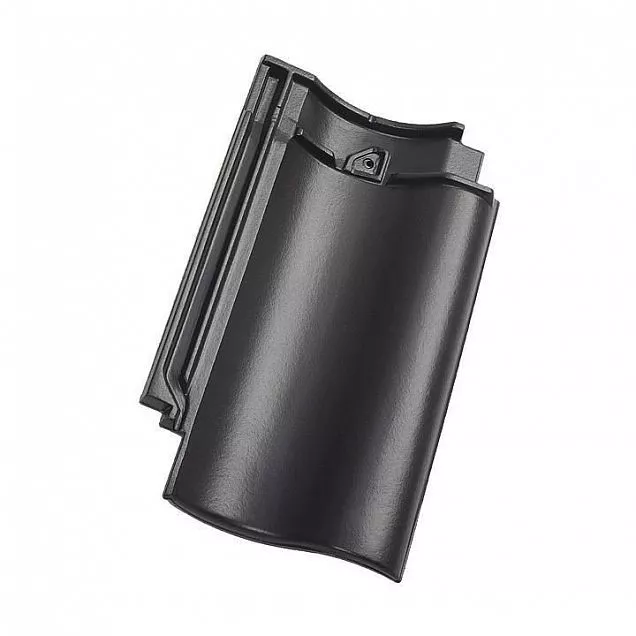 Керамическая черепица Koramic Cavus 14 (E 88) Deep Black - Тёплая Керамика - Изображение 1