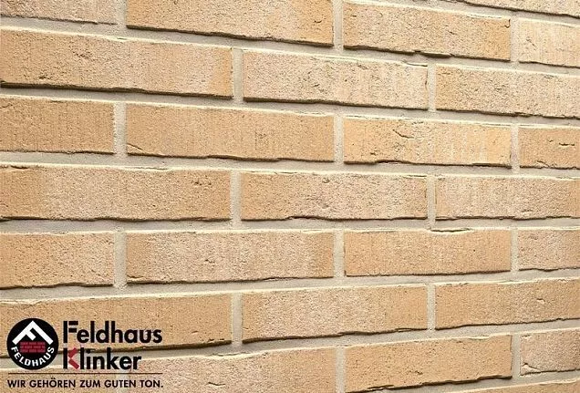 Клинкерная фасадная плитка R733DF14 vascu crema pandra 240х14х52 мм - Тёплая Керамика - Изображение 1