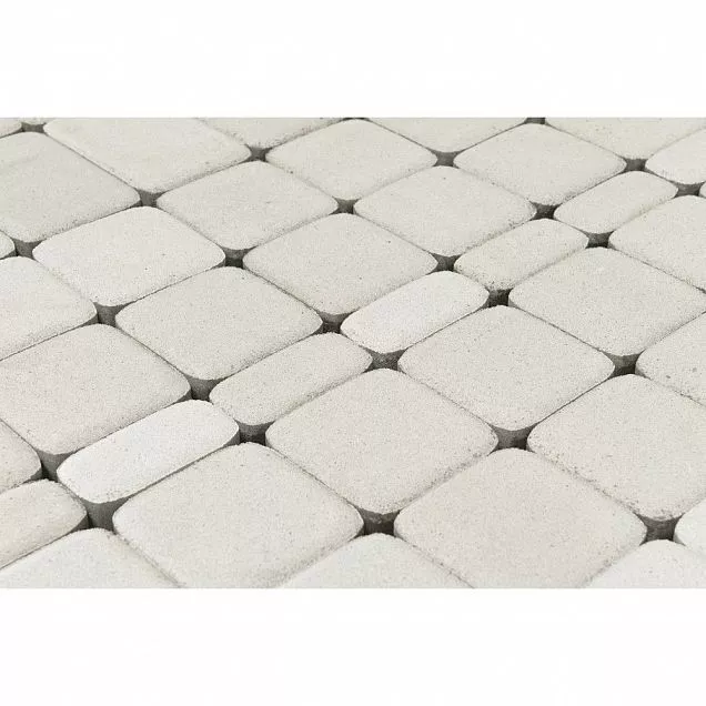 Брусчатка Классико, Белый, h=60 мм - Тёплая Керамика - Изображение 3