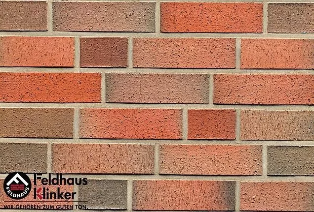 Клинкерный кирпич Feldhaus Klinker K301NF* "lava rugo" 240х115х71 мм - Тёплая Керамика - Изображение 1