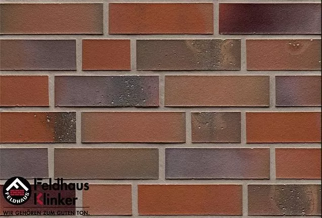 Клинкерная фасадная плитка R580NF14 salina carmesi colori 240х14х71 мм - Тёплая Керамика - Изображение 2
