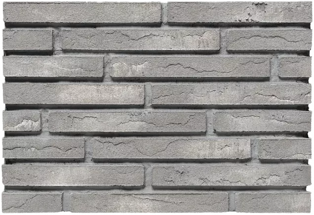 Облицовочный кирпич Brickwell Classic Серый опал 1NF 290х40х105 мм - Тёплая Керамика - Изображение