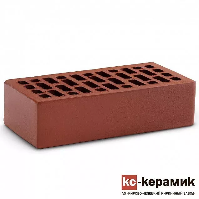 Кирпич керамический облицовочный КС-КЕРАМИК Гляссе 1НФ (УС) - Тёплая Керамика - Изображение