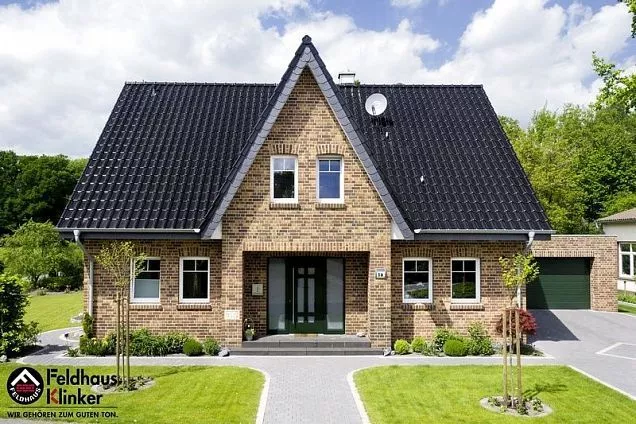 Клинкерный кирпич Feldhaus Klinker K686WDF   "sintra ardor calino" 215х102х65 мм - Тёплая Керамика - Изображение 5