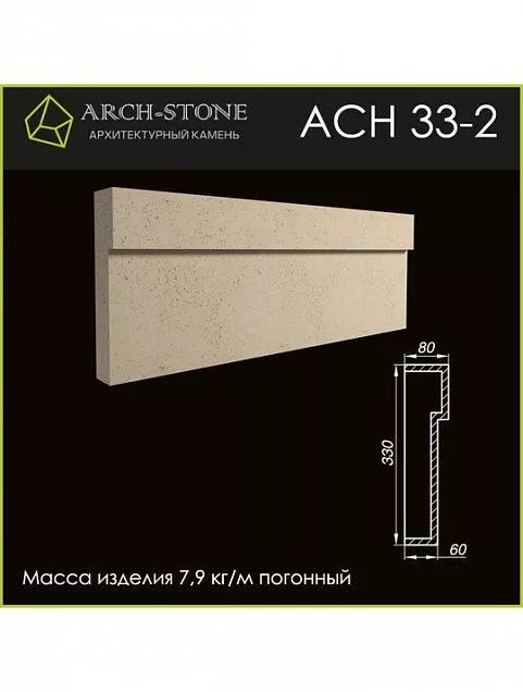 Наличник АС Н33-2 - Тёплая Керамика - Изображение 1