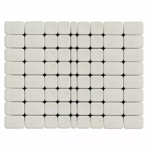 Брусчатка Классико, Белый, h=60 мм - Тёплая Керамика - Изображение 2