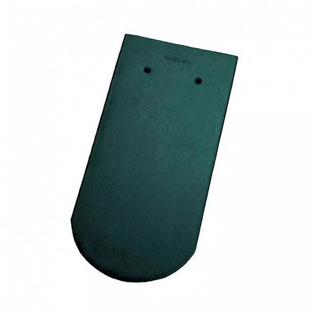 Керамическая черепица Koramic Biber Kunice Green Engobe - Тёплая Керамика - Изображение 1