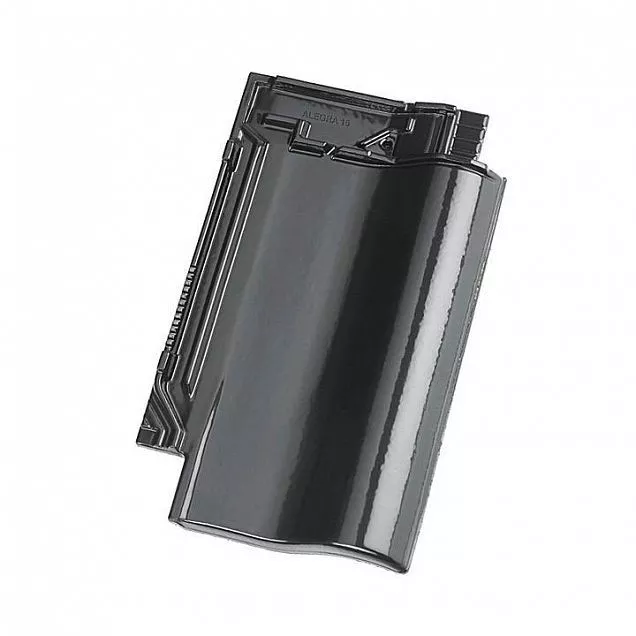 Керамическая черепица Koramic Alegra 15 Noble Deep Black - Тёплая Керамика - Изображение 1