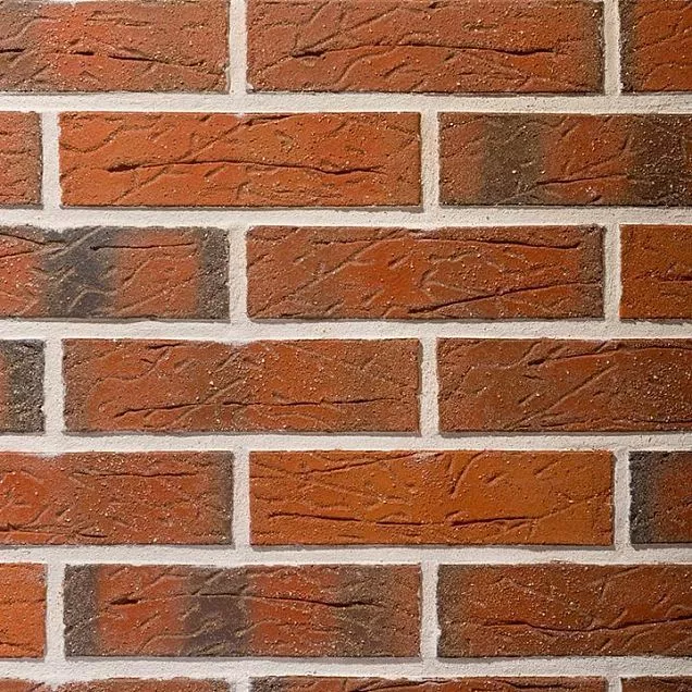 Кирпич лицевой TERCA Red Flame F2F c песком (FAT) 250x85x65 мм - Тёплая Керамика - Изображение 1