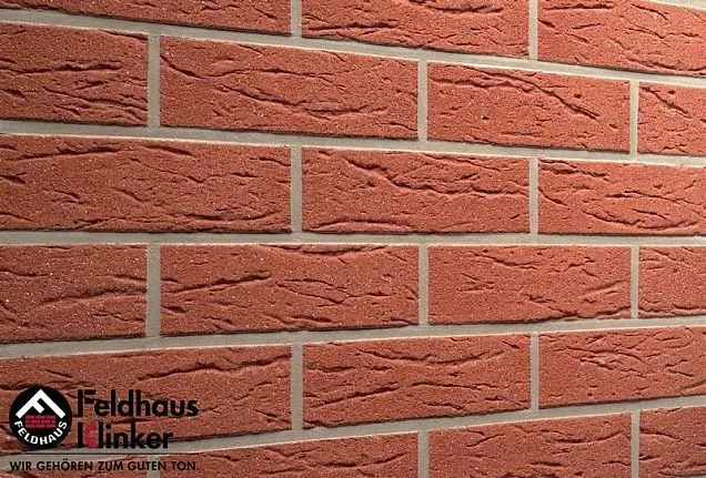 Клинкерный кирпич Feldhaus Klinker K435NF "carmesi mana" 240х115х71 мм - Тёплая Керамика - Изображение 3