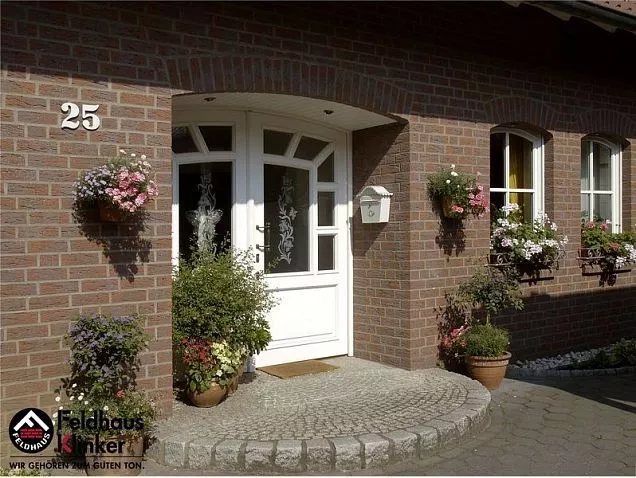 Клинкерный кирпич Feldhaus Klinker K335NF90  "carmesi antic mana" 240х90х71 мм - Тёплая Керамика - Изображение 5