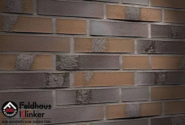 Клинкерный кирпич Feldhaus Klinker K564DF* carbona geo maritim  240х115х52 мм - Тёплая Керамика - Изображение 1