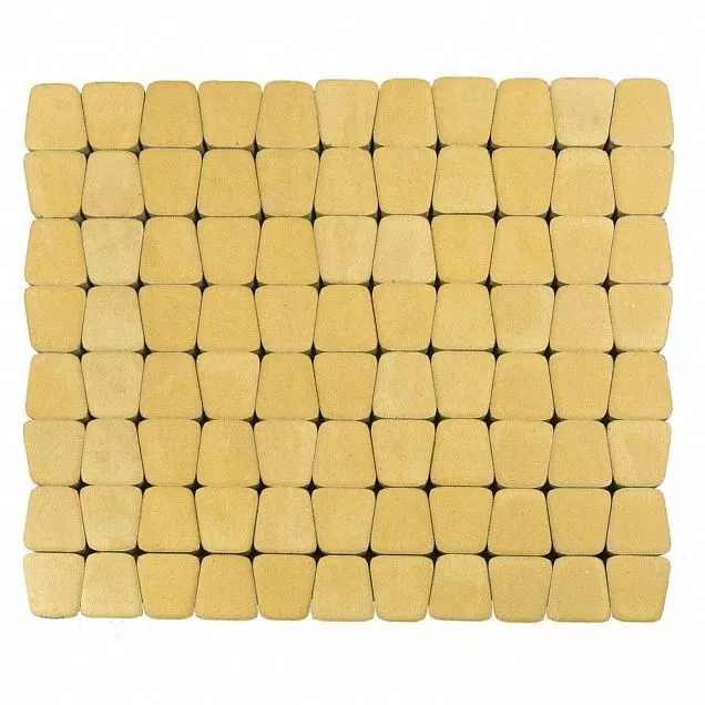 Брусчатка Классико круговая, Песочный, h=60 мм - Тёплая Керамика - Изображение 3