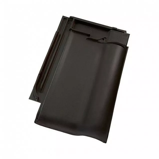 Керамическая черепица Koramic Alegra 10 Black Glazed - Тёплая Керамика - Изображение 1