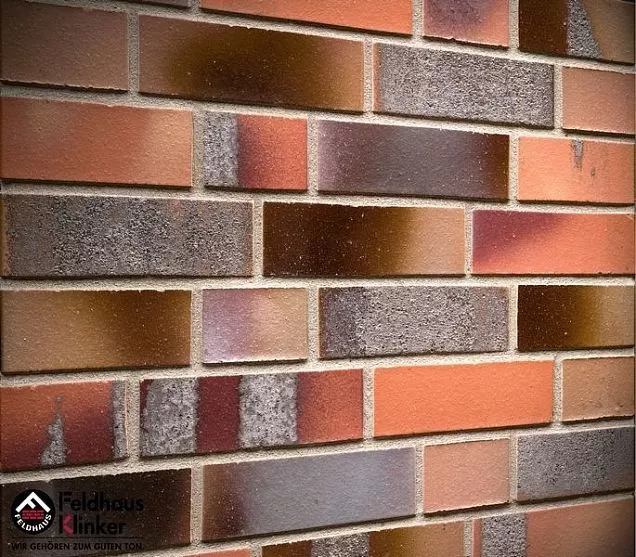 Клинкерный кирпич Feldhaus Klinker K570NF* carbona ardo coloratus  240х115х71 мм - Тёплая Керамика - Изображение 3