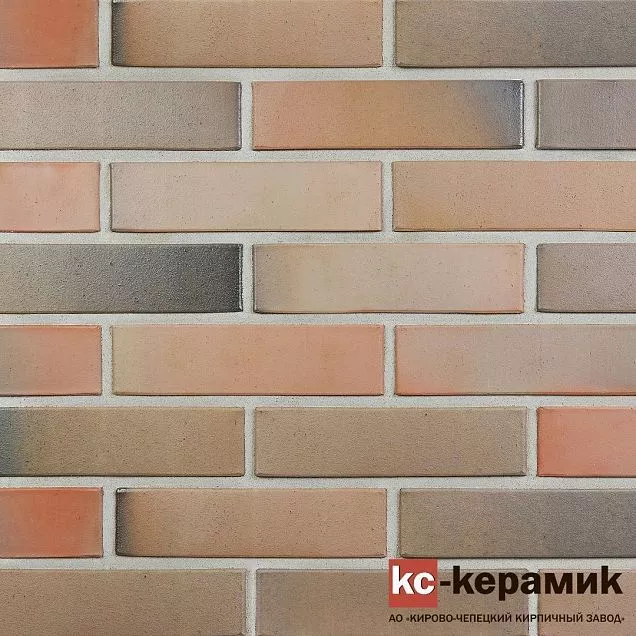 Кирпич керамический облицовочный КС-КЕРАМИК Эльц 1НФ (УС) - Тёплая Керамика - Изображение