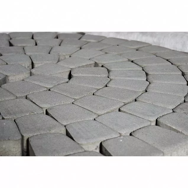 Брусчатка Классико круговая, Серый, h=60 мм - Тёплая Керамика - Изображение 8