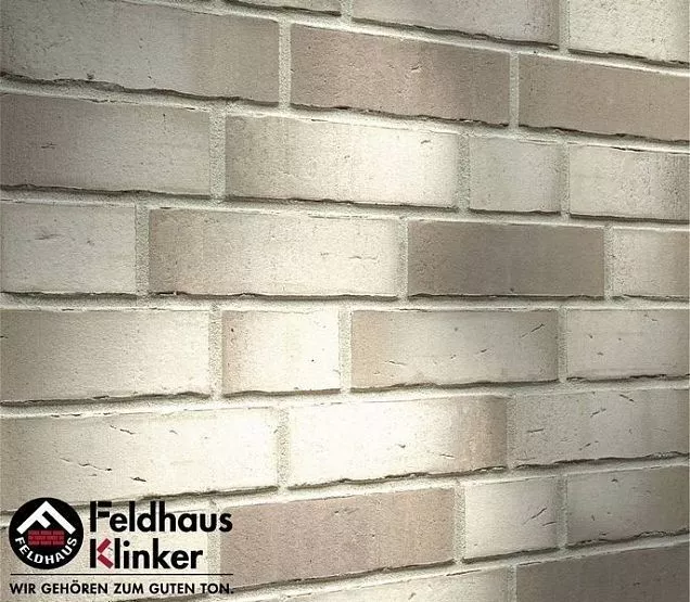Клинкерный кирпич Feldhaus Klinker  K941NF vario argo albula 240х115х71 - Тёплая Керамика - Изображение 4