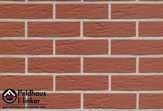Клинкерный кирпич Feldhaus Klinker K440NF "carmesi senso" 240х115х71 мм - Тёплая Керамика - Изображение 1