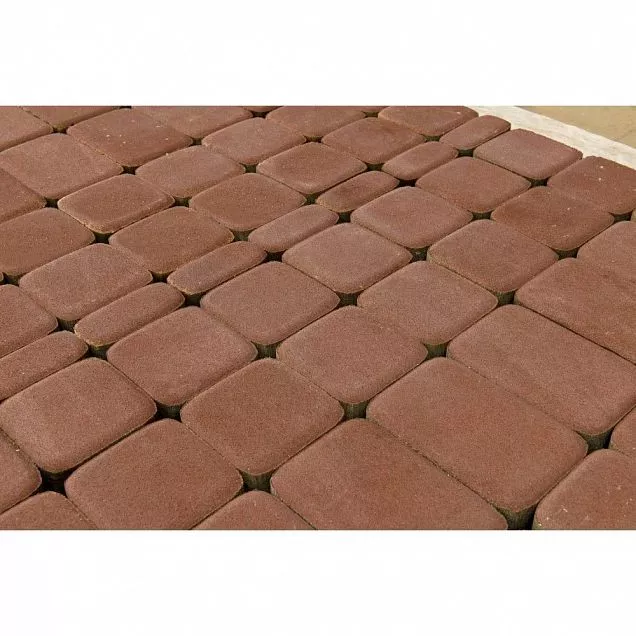 Брусчатка Классико, Винный, h=60 мм - Тёплая Керамика - Изображение 8